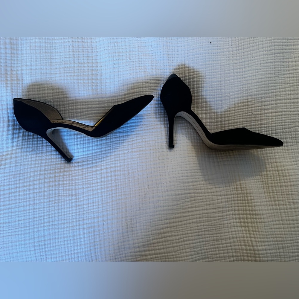 Sam Edelman Delilah Black Suede Heel